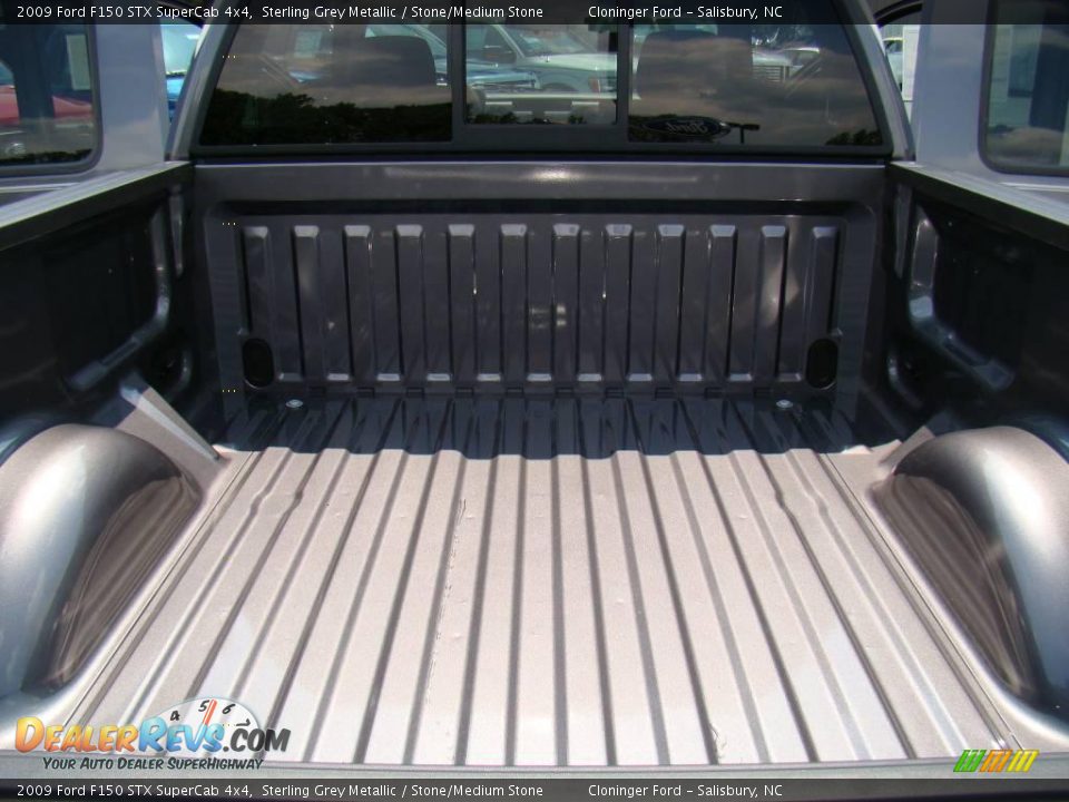 2009 Ford F150 STX SuperCab 4x4 Sterling Grey Metallic / Stone/Medium Stone Photo #10