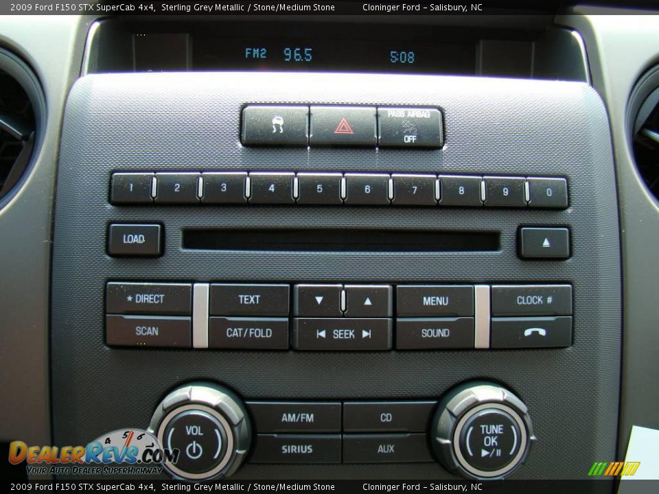 2009 Ford F150 STX SuperCab 4x4 Sterling Grey Metallic / Stone/Medium Stone Photo #21