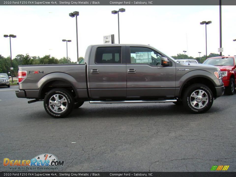 2010 Ford F150 FX4 SuperCrew 4x4 Sterling Grey Metallic / Black Photo #2