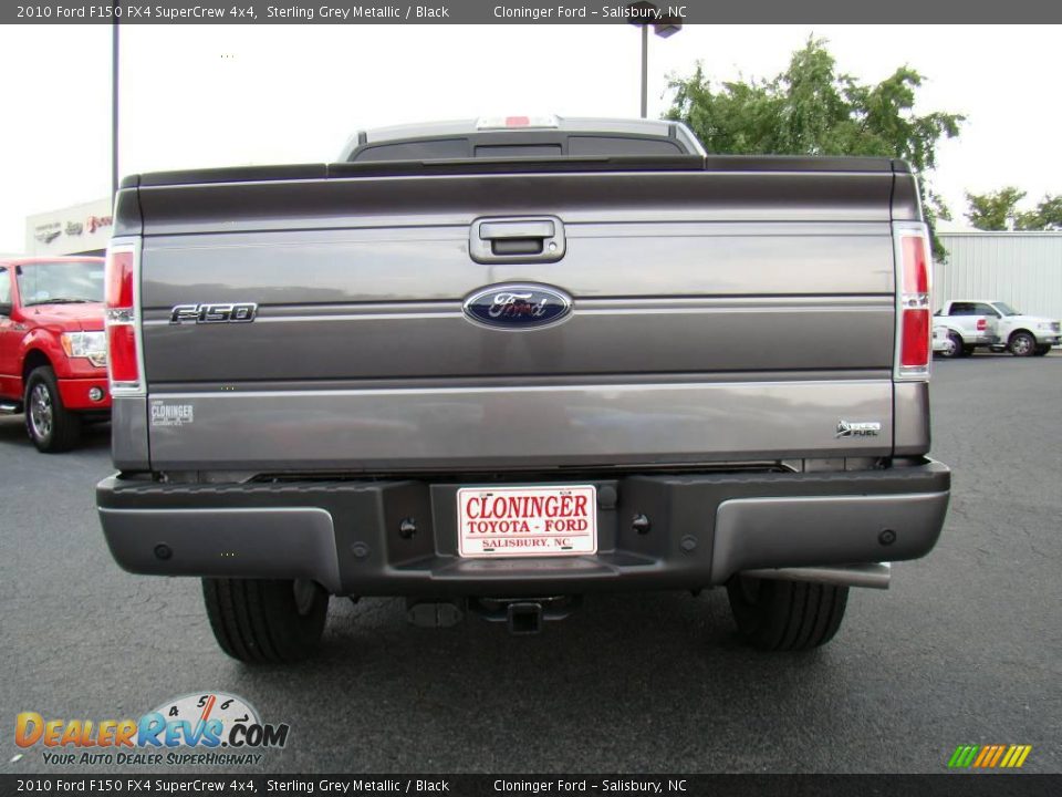 2010 Ford F150 FX4 SuperCrew 4x4 Sterling Grey Metallic / Black Photo #4