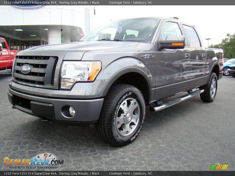 2010 Ford F150 FX4 SuperCrew 4x4 Sterling Grey Metallic / Black Photo #6