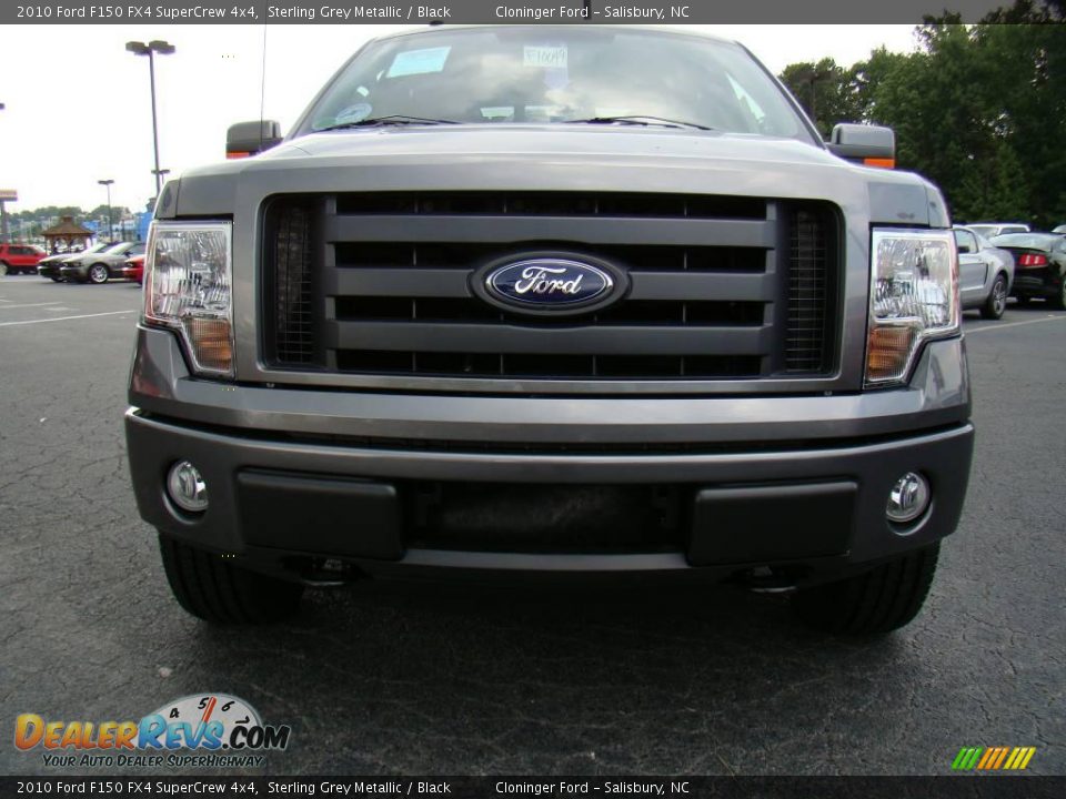 2010 Ford F150 FX4 SuperCrew 4x4 Sterling Grey Metallic / Black Photo #7