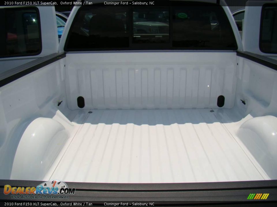 2010 Ford F150 XLT SuperCab Oxford White / Tan Photo #10