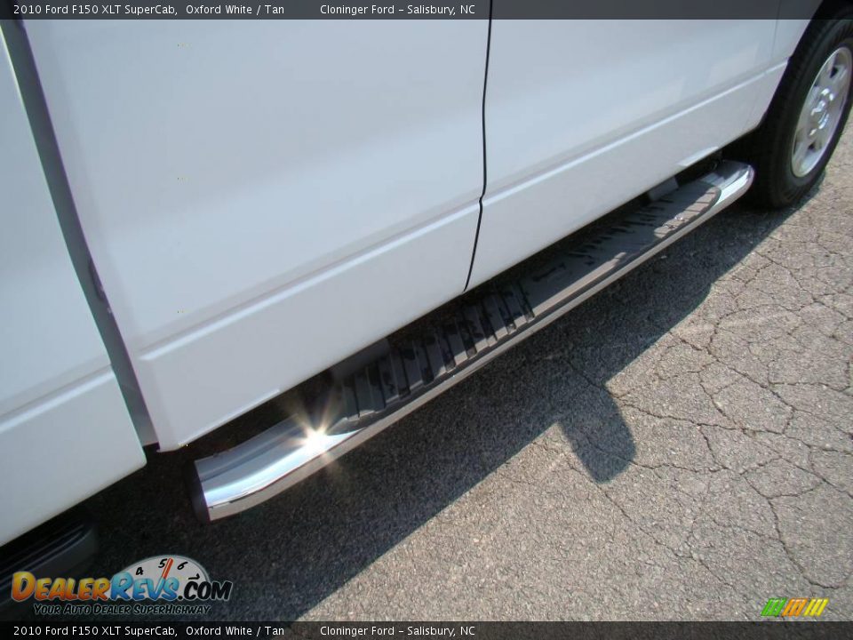 2010 Ford F150 XLT SuperCab Oxford White / Tan Photo #15