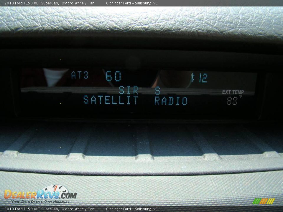 2010 Ford F150 XLT SuperCab Oxford White / Tan Photo #21
