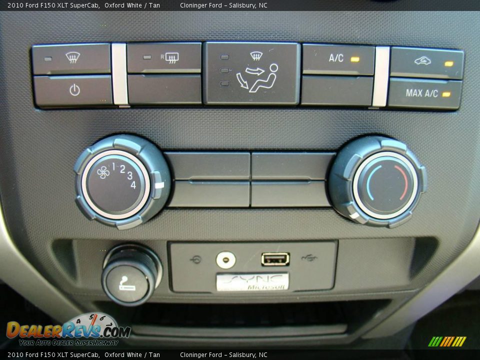 2010 Ford F150 XLT SuperCab Oxford White / Tan Photo #23