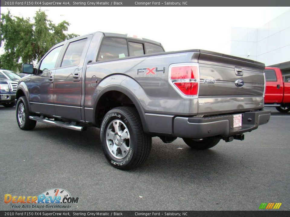 2010 Ford F150 FX4 SuperCrew 4x4 Sterling Grey Metallic / Black Photo #32