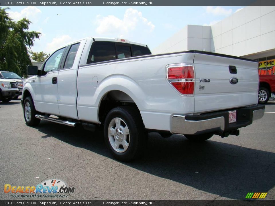 2010 Ford F150 XLT SuperCab Oxford White / Tan Photo #30
