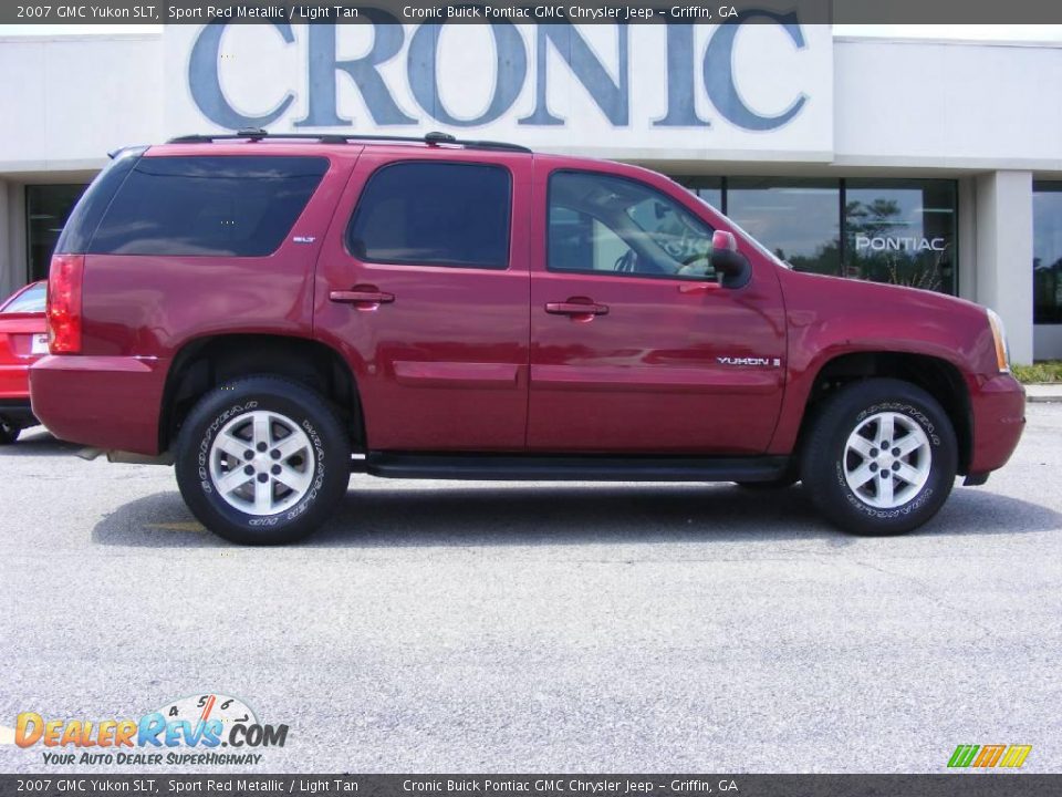 2007 GMC Yukon SLT Sport Red Metallic / Light Tan Photo #1