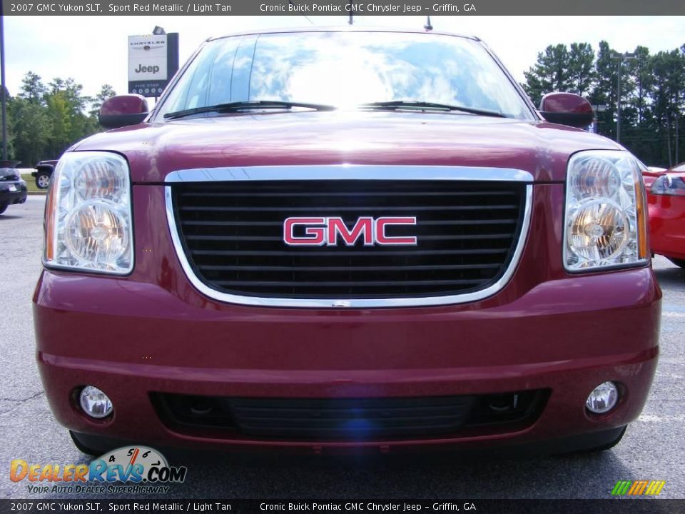 2007 GMC Yukon SLT Sport Red Metallic / Light Tan Photo #3