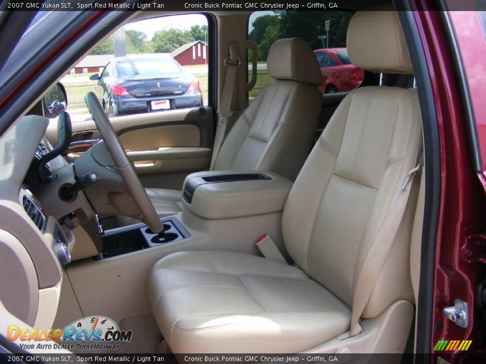 2007 GMC Yukon SLT Sport Red Metallic / Light Tan Photo #11