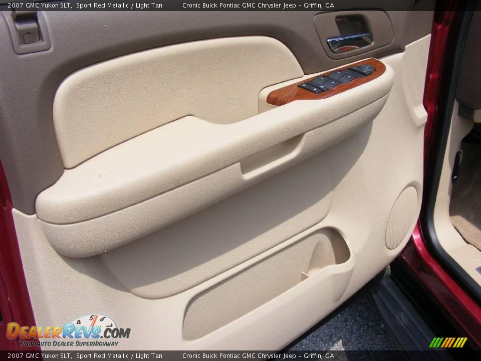 2007 GMC Yukon SLT Sport Red Metallic / Light Tan Photo #12