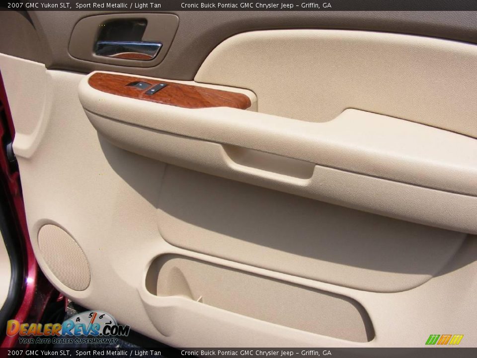 2007 GMC Yukon SLT Sport Red Metallic / Light Tan Photo #22