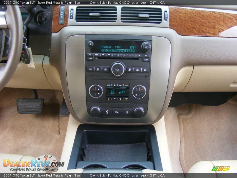 2007 GMC Yukon SLT Sport Red Metallic / Light Tan Photo #24