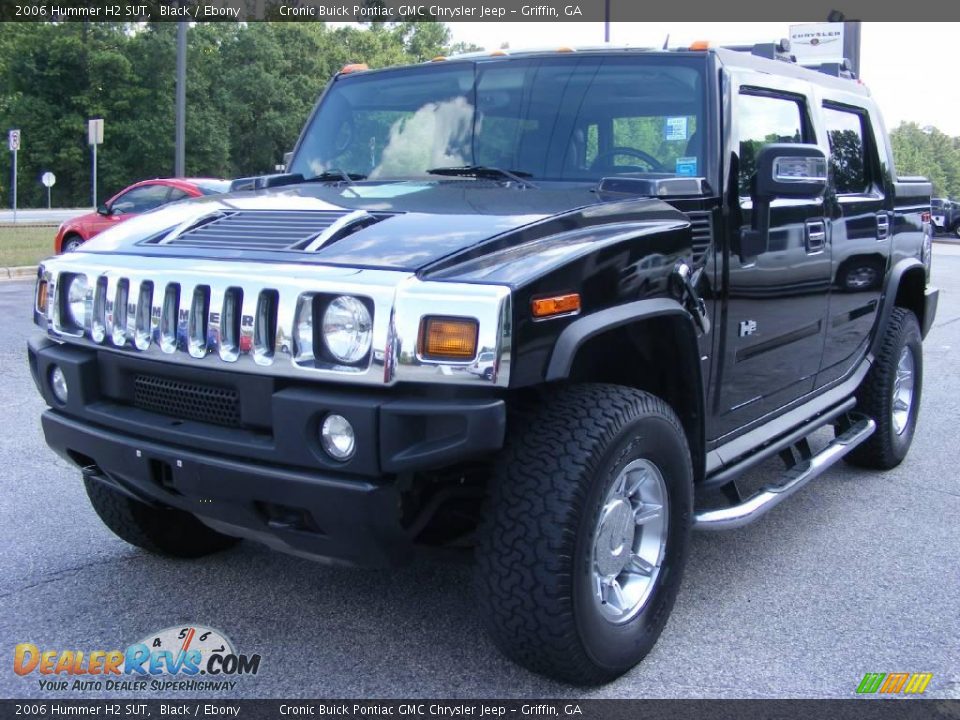 2006 Hummer H2 SUT Black / Ebony Photo #4