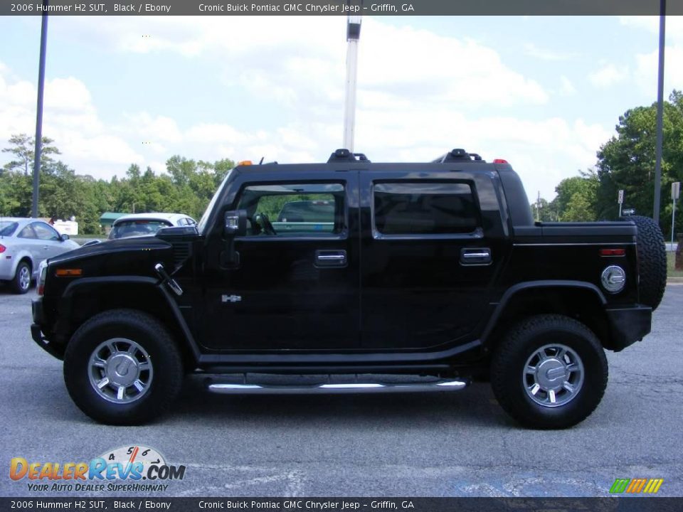 2006 Hummer H2 SUT Black / Ebony Photo #5