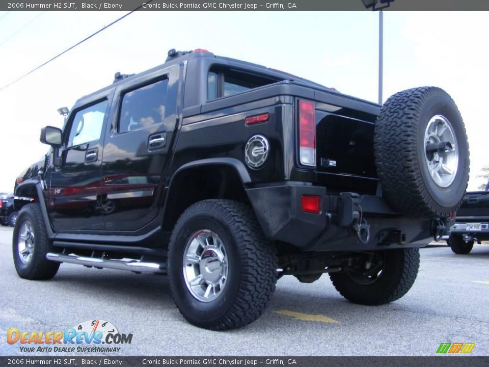 2006 Hummer H2 SUT Black / Ebony Photo #6