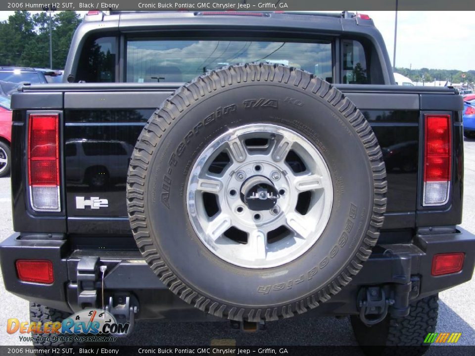 2006 Hummer H2 SUT Black / Ebony Photo #7