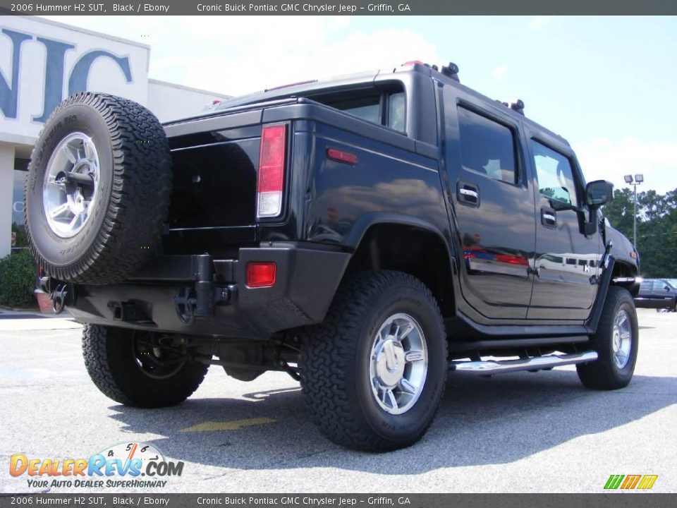 2006 Hummer H2 SUT Black / Ebony Photo #8