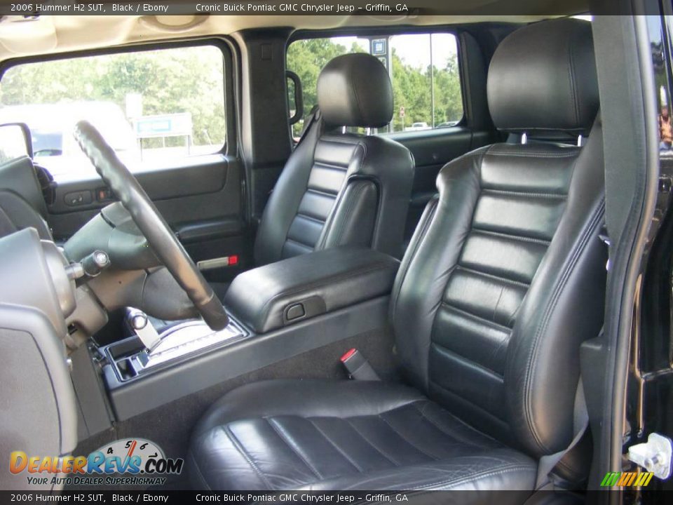 2006 Hummer H2 SUT Black / Ebony Photo #12