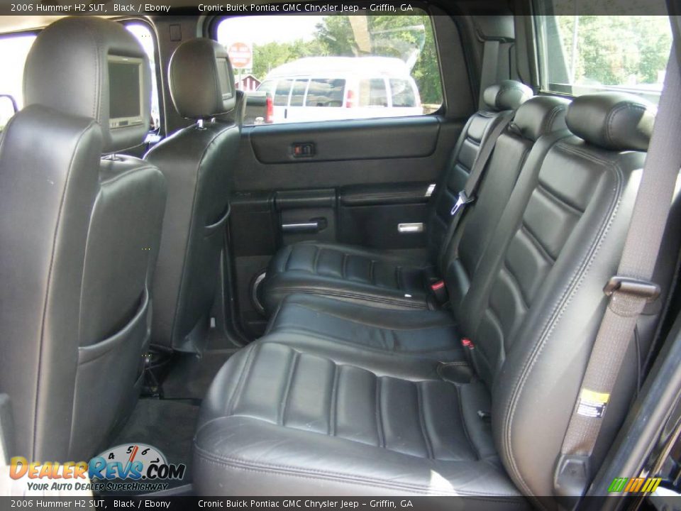 2006 Hummer H2 SUT Black / Ebony Photo #15