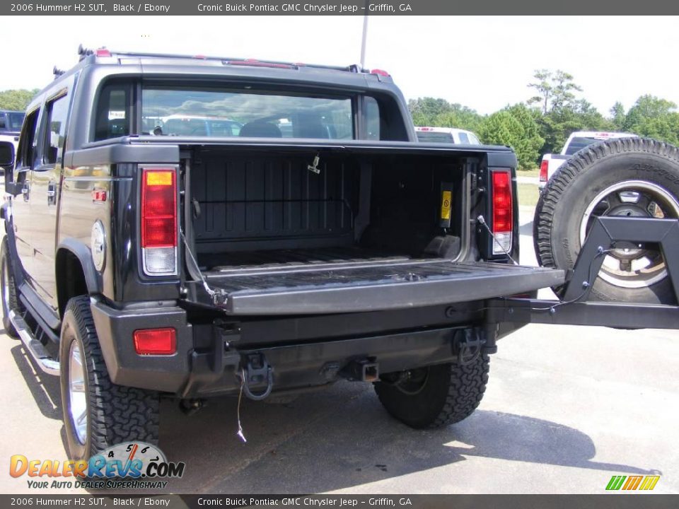 2006 Hummer H2 SUT Black / Ebony Photo #17