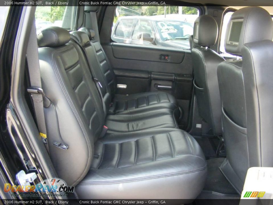 2006 Hummer H2 SUT Black / Ebony Photo #18