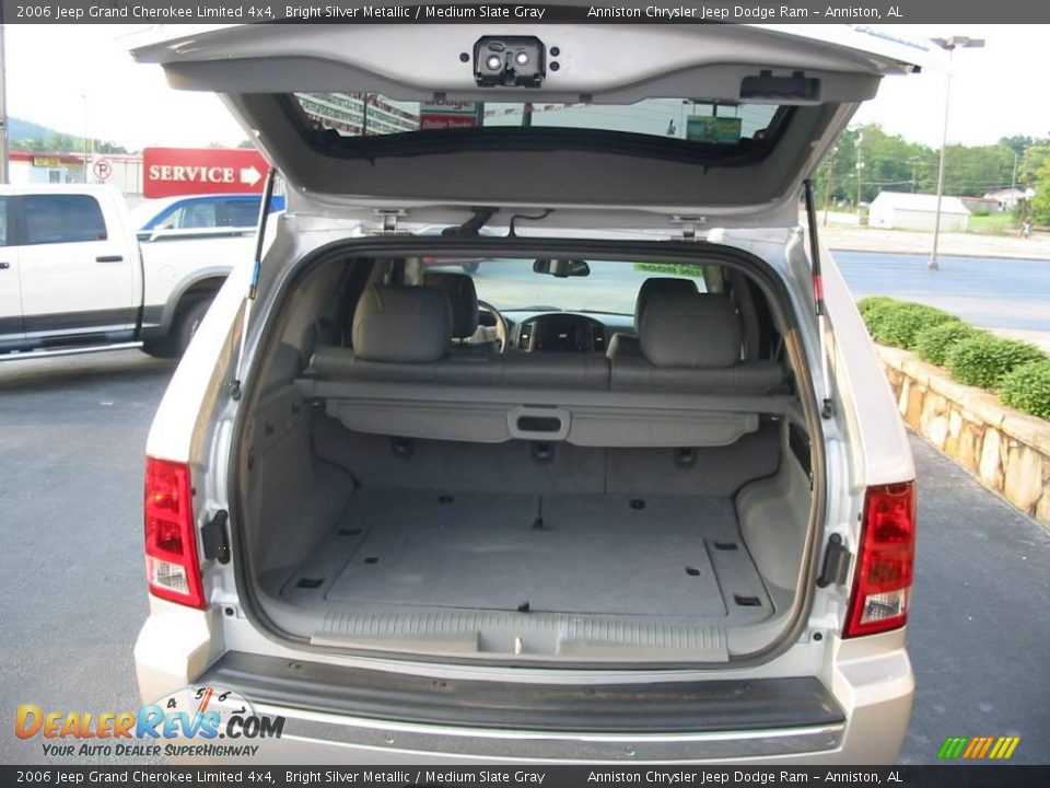 2006 Jeep Grand Cherokee Limited 4x4 Bright Silver Metallic / Medium Slate Gray Photo #9
