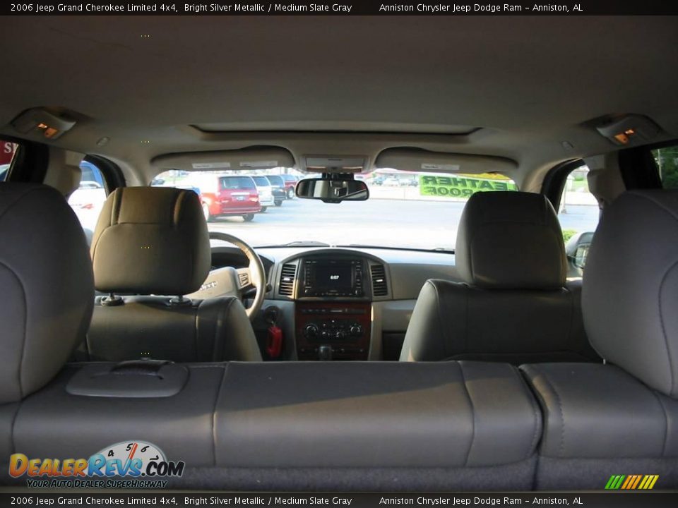 2006 Jeep Grand Cherokee Limited 4x4 Bright Silver Metallic / Medium Slate Gray Photo #10