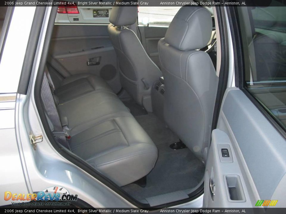 2006 Jeep Grand Cherokee Limited 4x4 Bright Silver Metallic / Medium Slate Gray Photo #11
