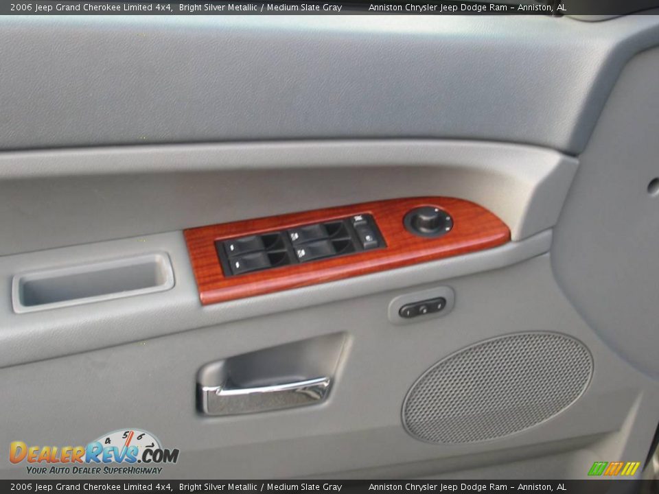 2006 Jeep Grand Cherokee Limited 4x4 Bright Silver Metallic / Medium Slate Gray Photo #14