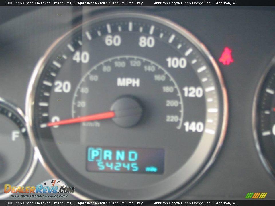 2006 Jeep Grand Cherokee Limited 4x4 Bright Silver Metallic / Medium Slate Gray Photo #16