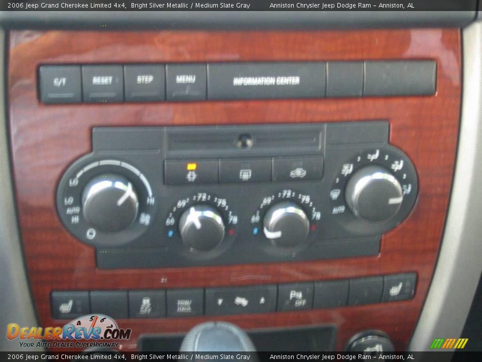 2006 Jeep Grand Cherokee Limited 4x4 Bright Silver Metallic / Medium Slate Gray Photo #17