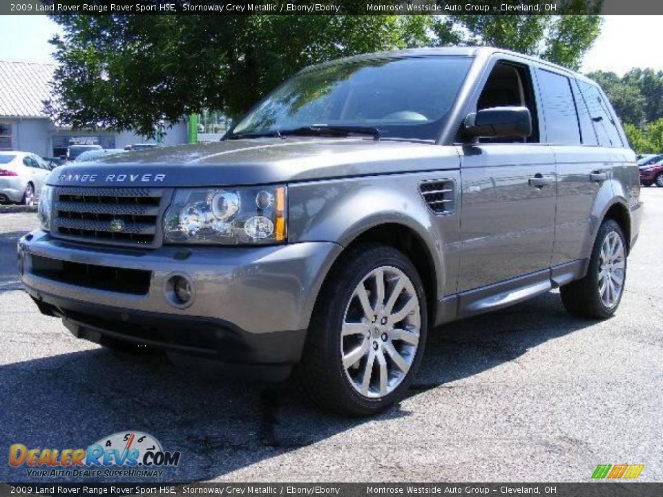 2009 Land Rover Range Rover Sport HSE Stornoway Grey Metallic / Ebony/Ebony Photo #1