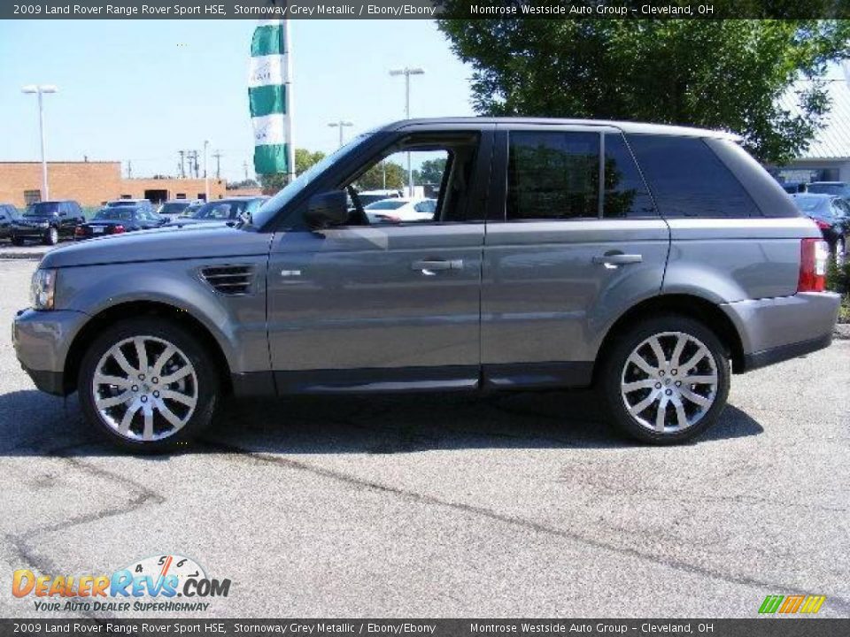 2009 Land Rover Range Rover Sport HSE Stornoway Grey Metallic / Ebony/Ebony Photo #2