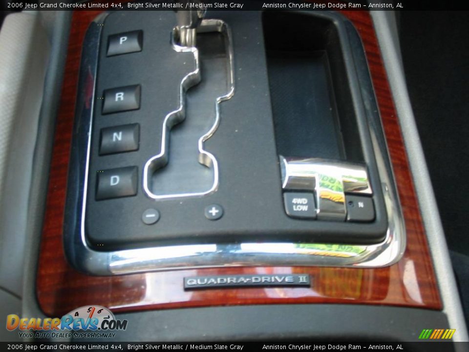 2006 Jeep Grand Cherokee Limited 4x4 Bright Silver Metallic / Medium Slate Gray Photo #19