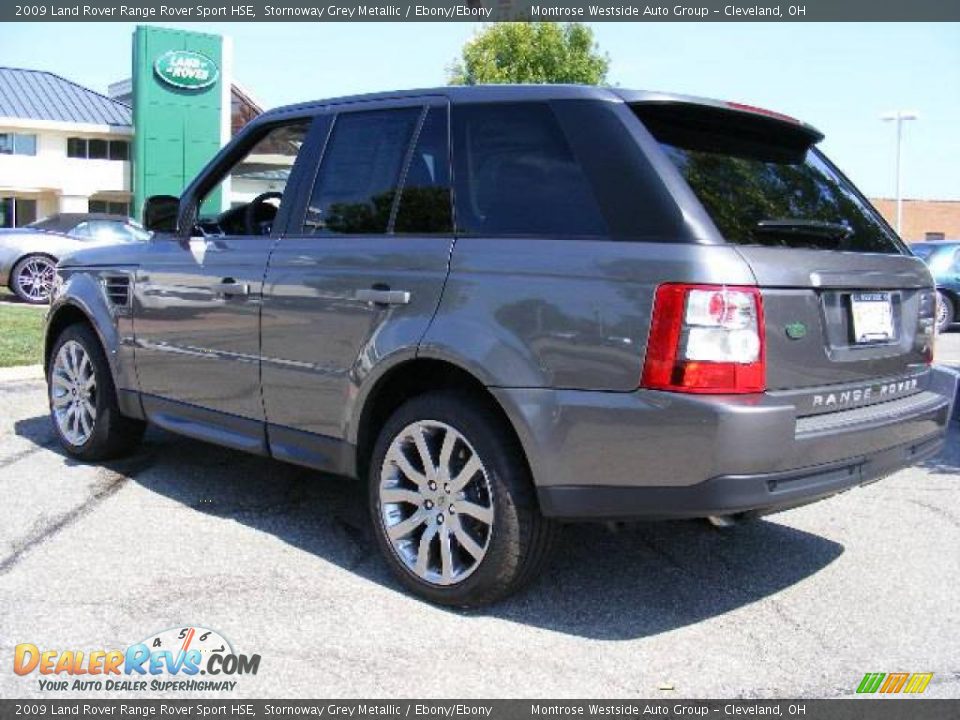 2009 Land Rover Range Rover Sport HSE Stornoway Grey Metallic / Ebony/Ebony Photo #3