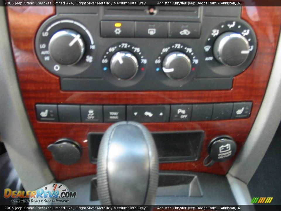 2006 Jeep Grand Cherokee Limited 4x4 Bright Silver Metallic / Medium Slate Gray Photo #21