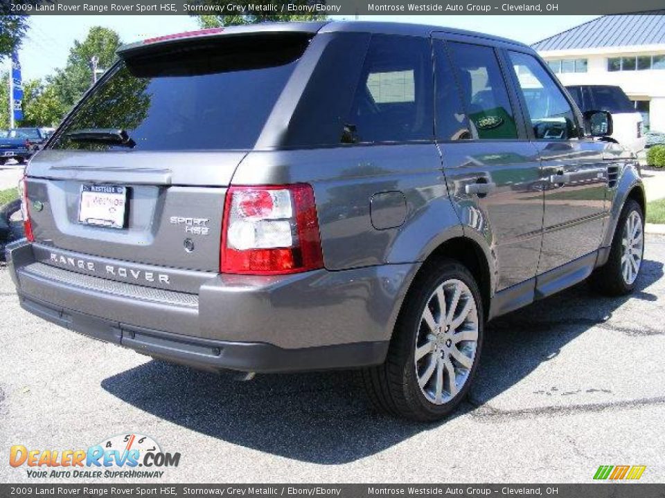 2009 Land Rover Range Rover Sport HSE Stornoway Grey Metallic / Ebony/Ebony Photo #5
