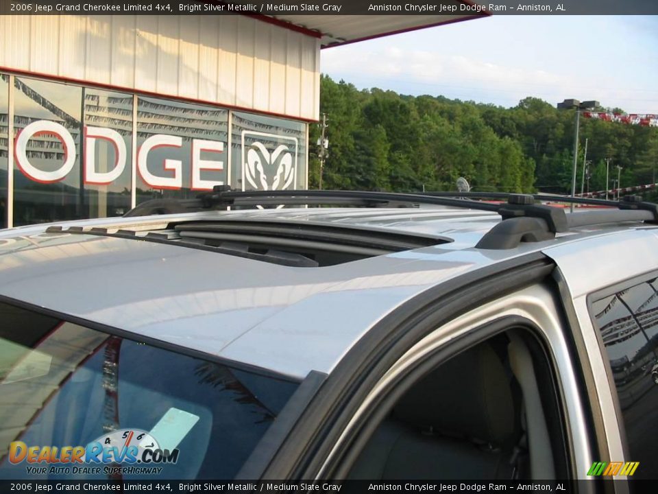 2006 Jeep Grand Cherokee Limited 4x4 Bright Silver Metallic / Medium Slate Gray Photo #22