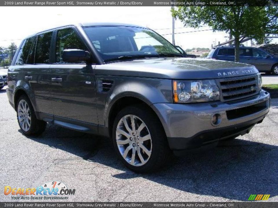 2009 Land Rover Range Rover Sport HSE Stornoway Grey Metallic / Ebony/Ebony Photo #7