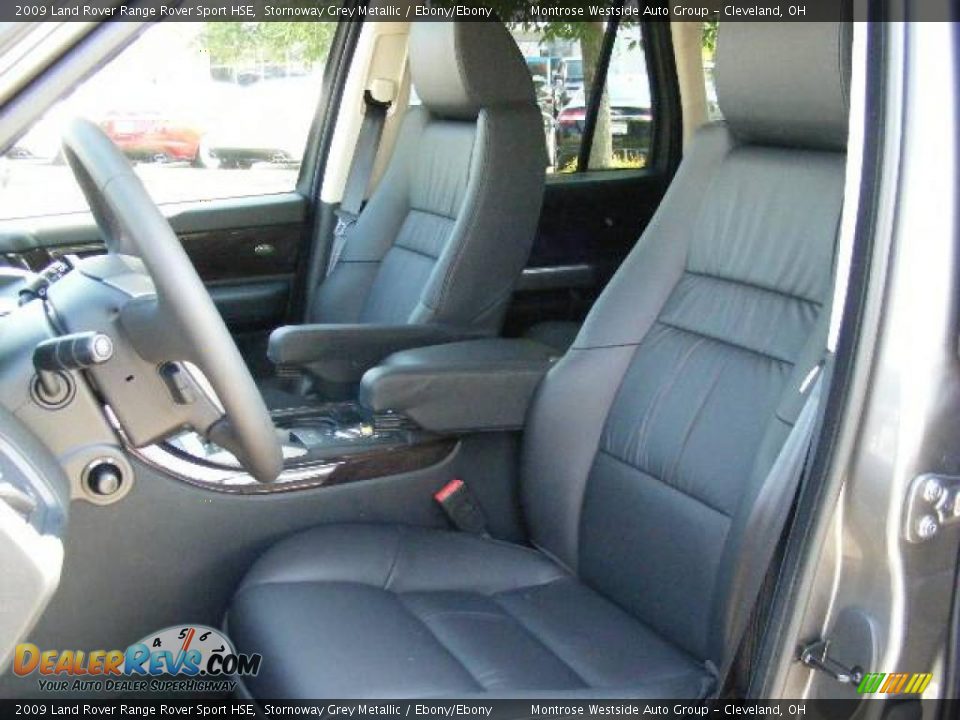 2009 Land Rover Range Rover Sport HSE Stornoway Grey Metallic / Ebony/Ebony Photo #9