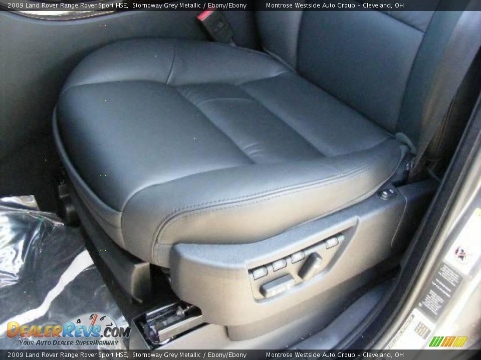 2009 Land Rover Range Rover Sport HSE Stornoway Grey Metallic / Ebony/Ebony Photo #10