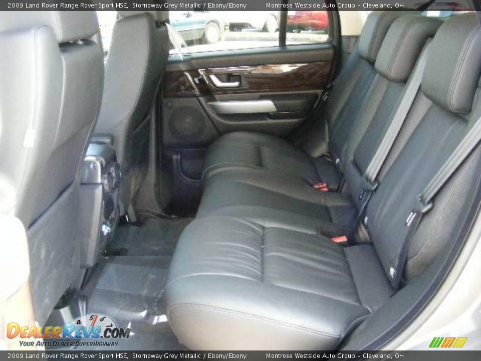 2009 Land Rover Range Rover Sport HSE Stornoway Grey Metallic / Ebony/Ebony Photo #11