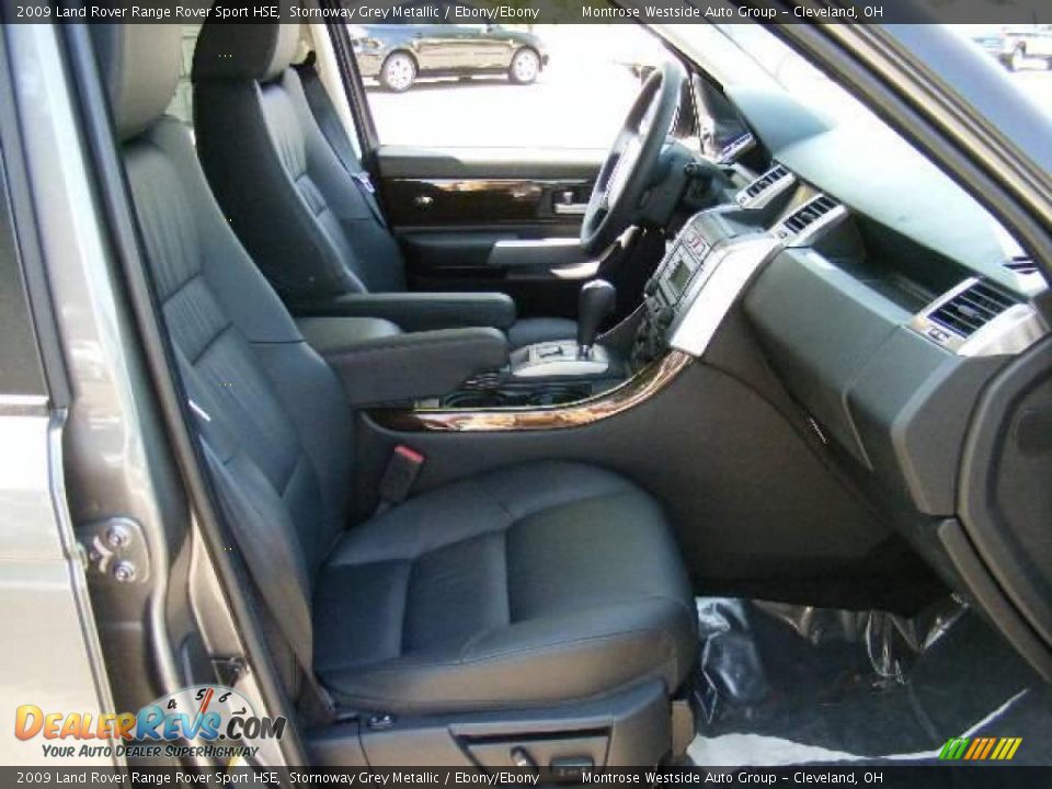 2009 Land Rover Range Rover Sport HSE Stornoway Grey Metallic / Ebony/Ebony Photo #13