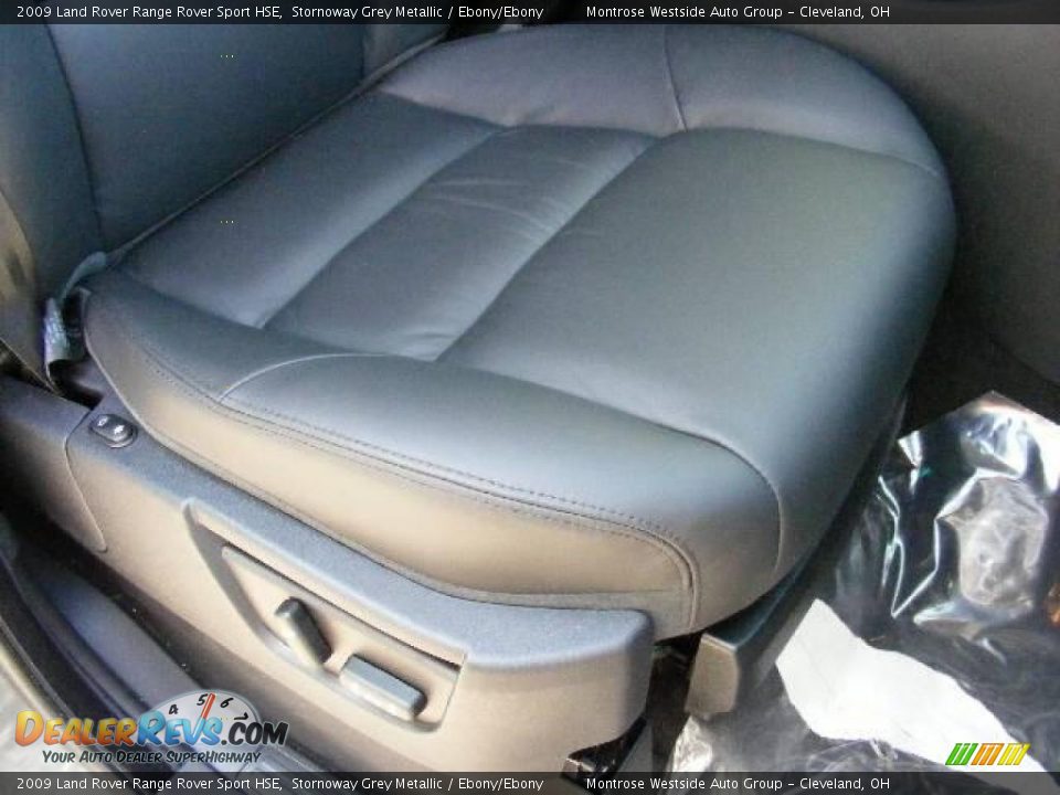2009 Land Rover Range Rover Sport HSE Stornoway Grey Metallic / Ebony/Ebony Photo #14