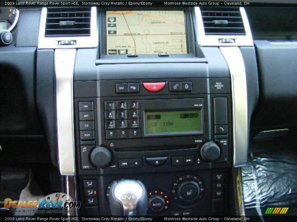 2009 Land Rover Range Rover Sport HSE Stornoway Grey Metallic / Ebony/Ebony Photo #19