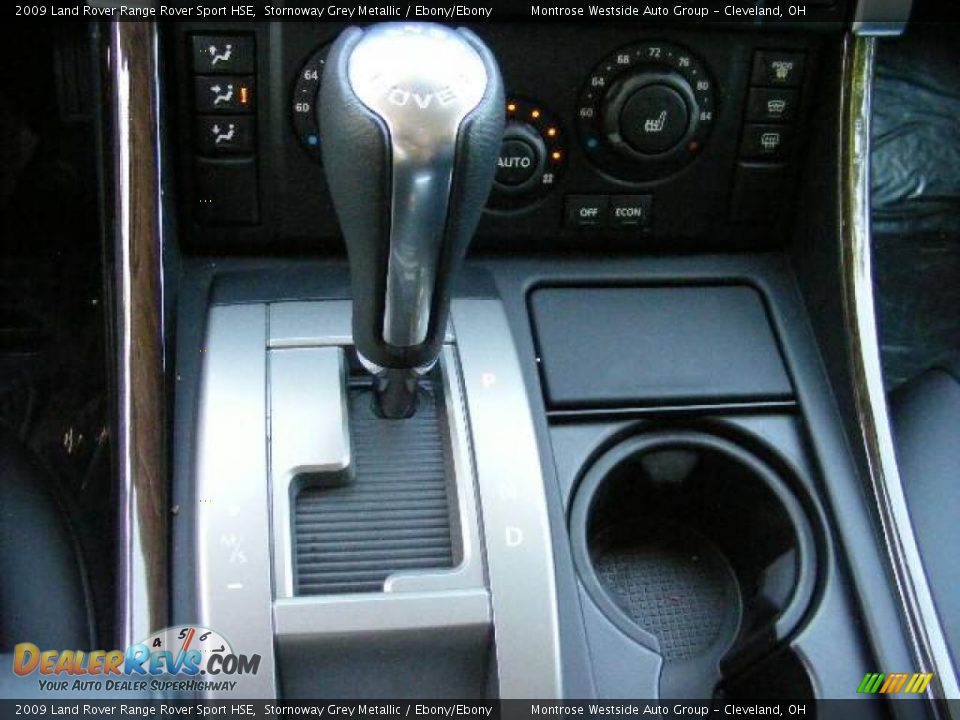 2009 Land Rover Range Rover Sport HSE Stornoway Grey Metallic / Ebony/Ebony Photo #23