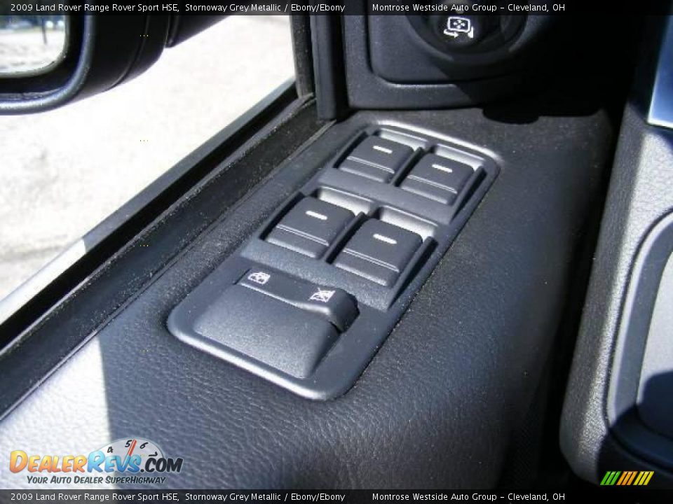 2009 Land Rover Range Rover Sport HSE Stornoway Grey Metallic / Ebony/Ebony Photo #25