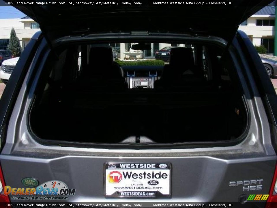 2009 Land Rover Range Rover Sport HSE Stornoway Grey Metallic / Ebony/Ebony Photo #28